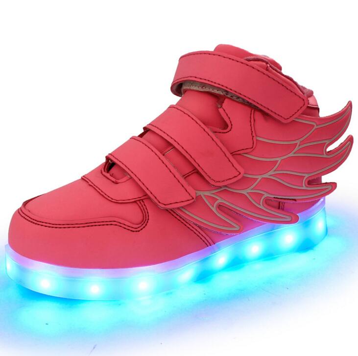 Svítící boty dětské > LED svítící kolečka na boty • Svítící tenisky ...