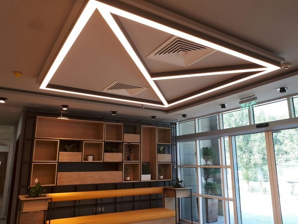 Led Aluminum Profiles Modular Lines Of Light From Lumipro En Forum Lednews - Led Profile Light In Ceiling