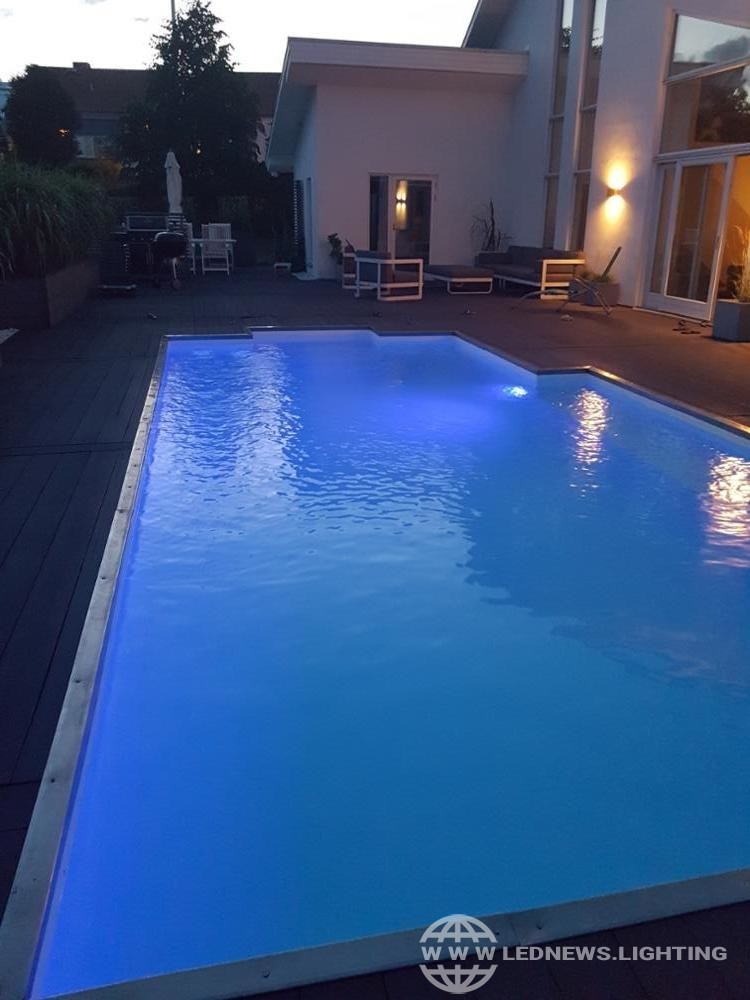 $42.00 - 67.00 PAR56 LED Swimming Pool Light 24W 36W SMD5730 90pcs Leds Spa Lights AC/DC 12V Fountain Lamp IP68 100% Waterproof Underwater Lamp