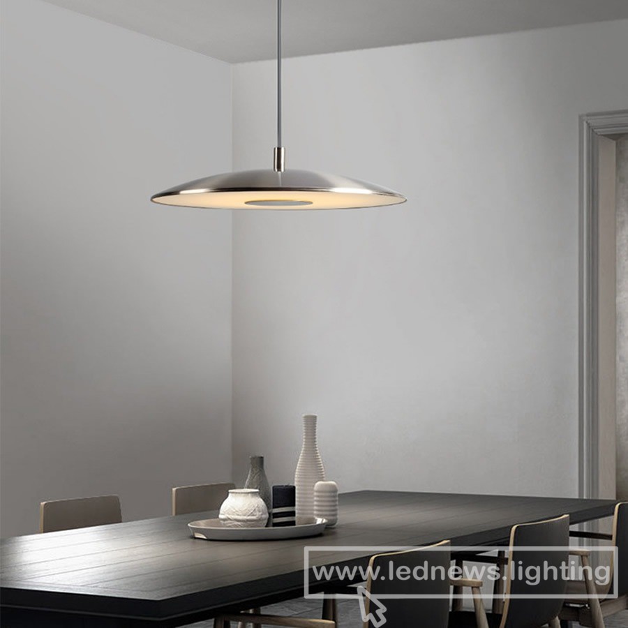 $116.00 - 230.00 Modern Nordic LED Pendant light UFO Design disc-shaped Dining Room Suspension Lamp Bar Restaurant Lighting Fixtures