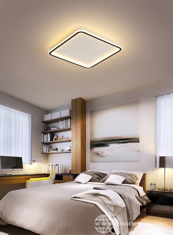 $80.66 - 310.66 Modern Led avize ışıkları basit aydınlatma oturma yatak odası çalışma odası beyaz siyah kapalı lambalar fikstür kısılabilir AC90-260V