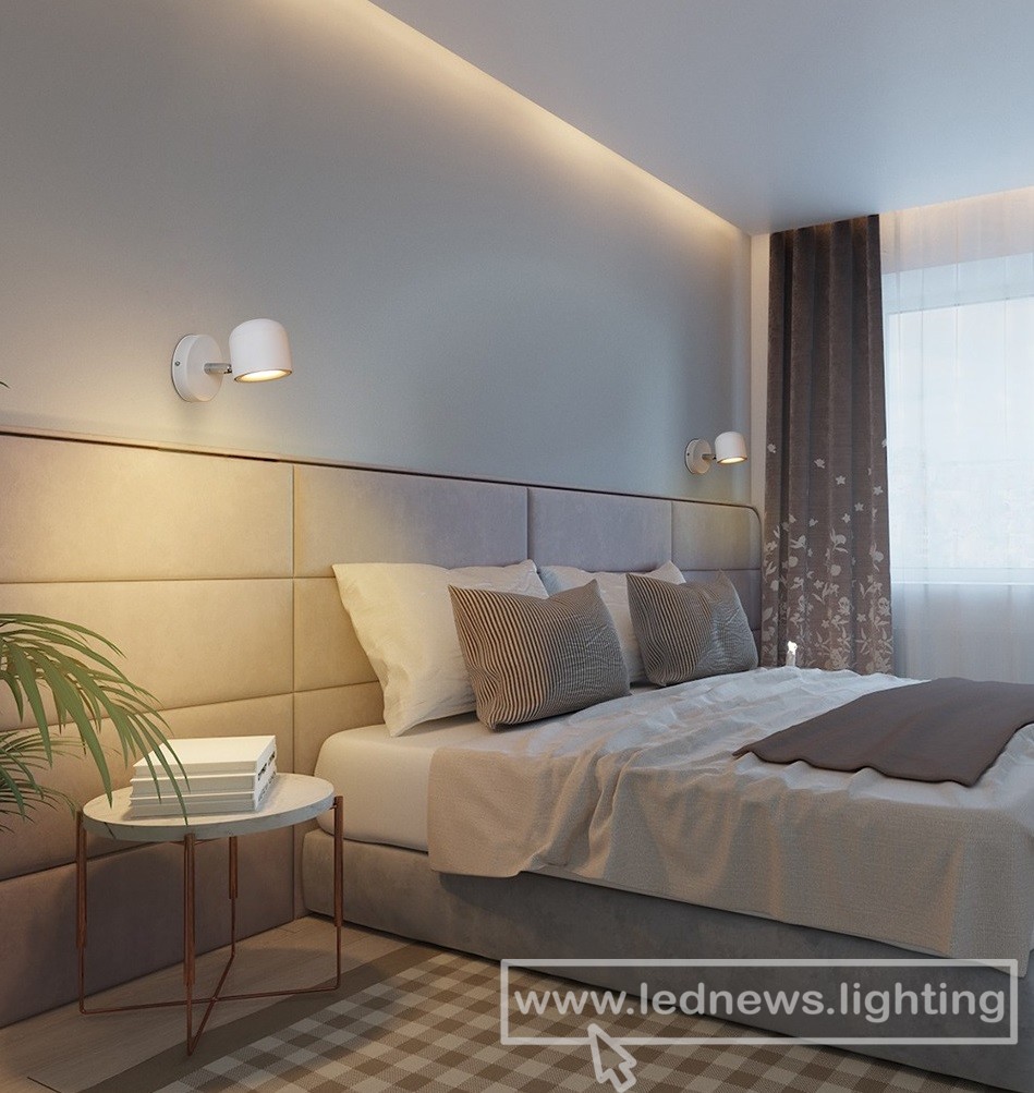 $42.94 - 47.35 Aisilan duvar lambası Modern tarzı duvar lambası ayarlanabilir siyah/beyaz 7W başucu yatak odası ayna ışık koridor aplik AC90-220V