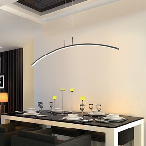 $90.00 - 104.00 Modern minimalism LED Pendant Lights For Dining room Kitchen Bar Hanging Lighting Office Pendant Lamp luminaria AC100-265V