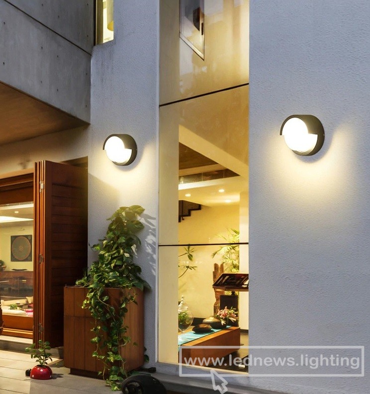 $33.95 - 45.76 Outdoor Wall Light Waterproof IP55 LED Porch Light Wall Sconce Doorway Lighting Aluminium Lamp Morden Balcony Lights AC 85-265V