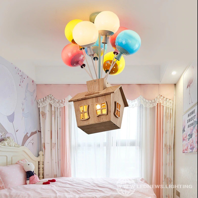 $140.80 - 316.80 kids chandelier room living room dining room lamp balloon lamp sputnik lamp fixtures Lustre Luminaire girl chandelier