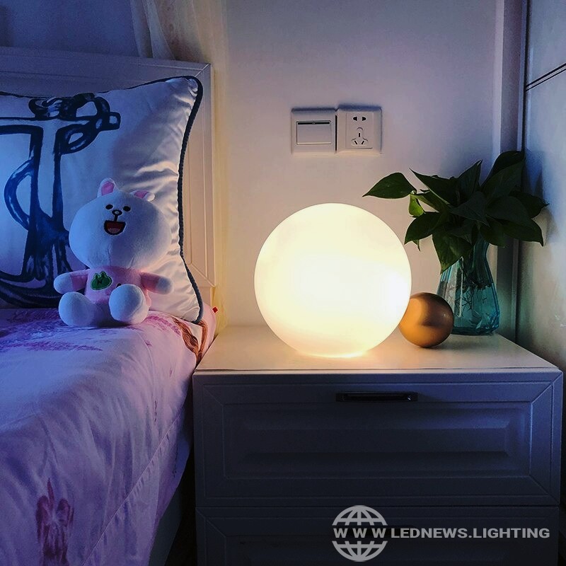 $100.00 Postmodern creative glass living room table light art bedside bedroom study designer table lamp