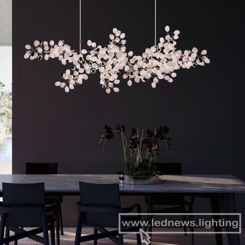 $1,875.00 - 3,450.00 LED Chandelier Lighting Dining Room Island Postmodern Creative Long Hanging Lamp Luxury Living Room Bedroom Bar Designer Fixture