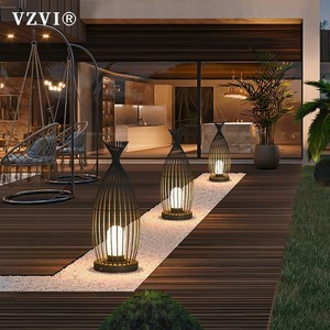 $222.92 - 300.09 VZVI Garden Light Outdoor Lawn lamp Large Led Light Street Lamp Waterproof Villa Landscape Light Hotel Cafe Decoration Lantern